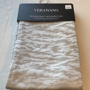 NEW Vera Wang draperies 96” long